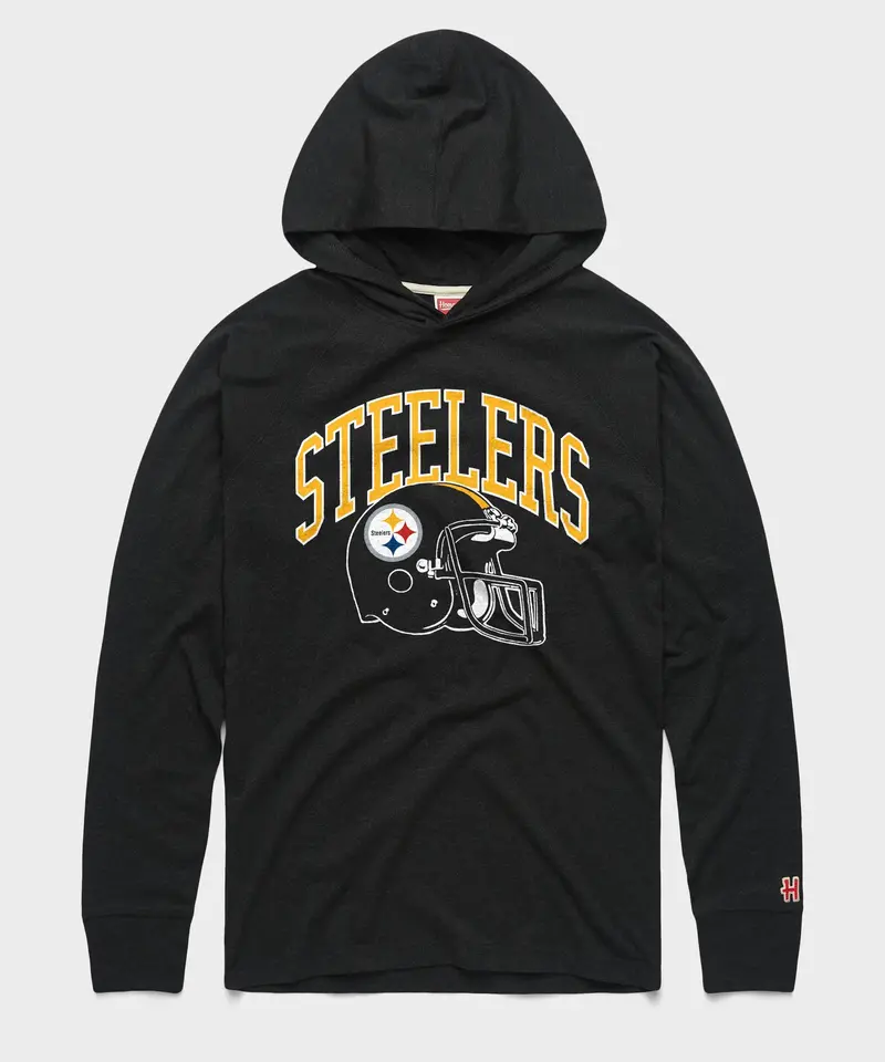 Pittsburgh Steelers Helmet Lightweight Hoodie 1