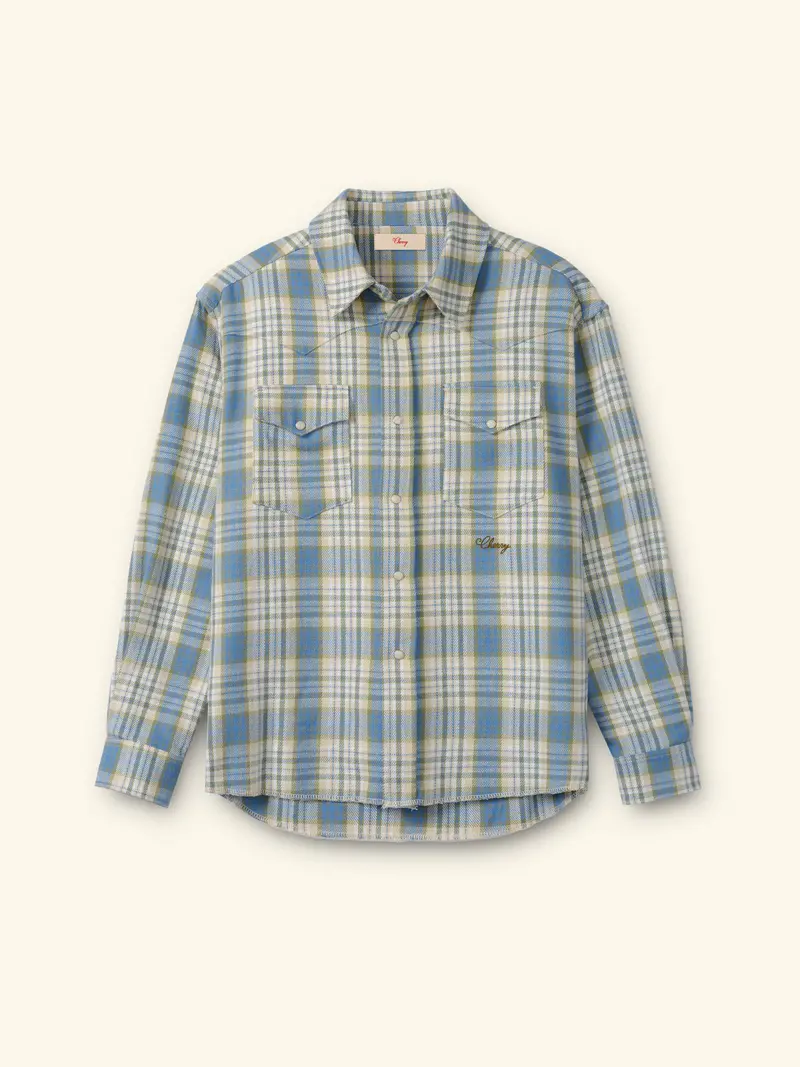 Plaid Western Shirt 1