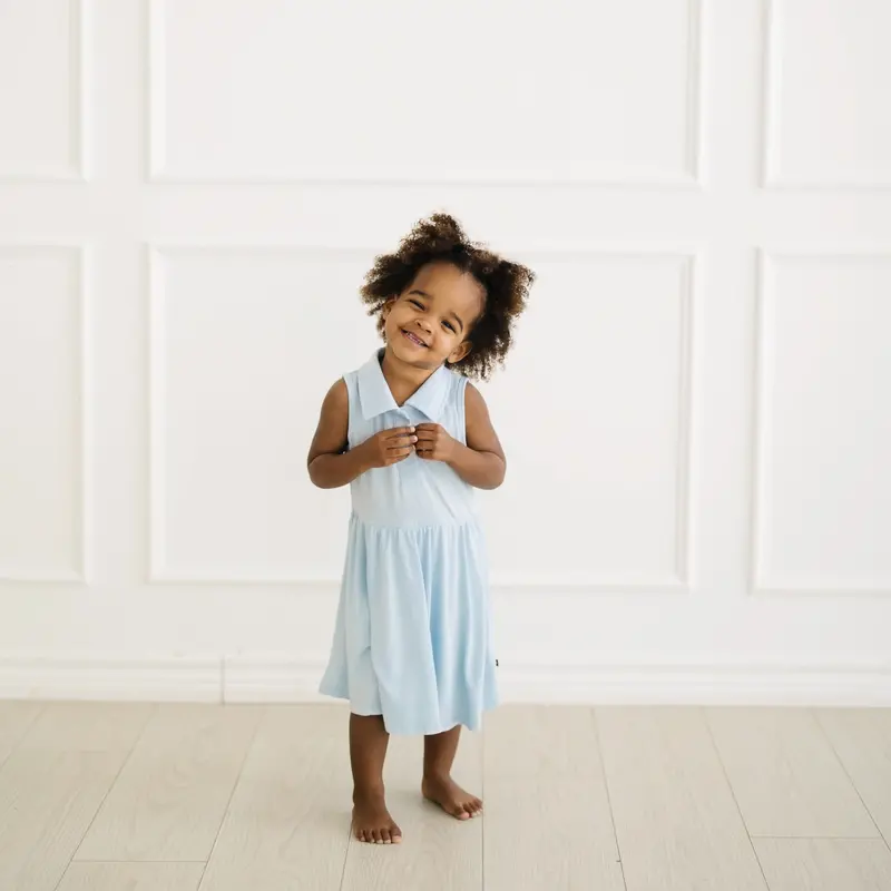 Polo Bodysuit Dress In Breeze 3