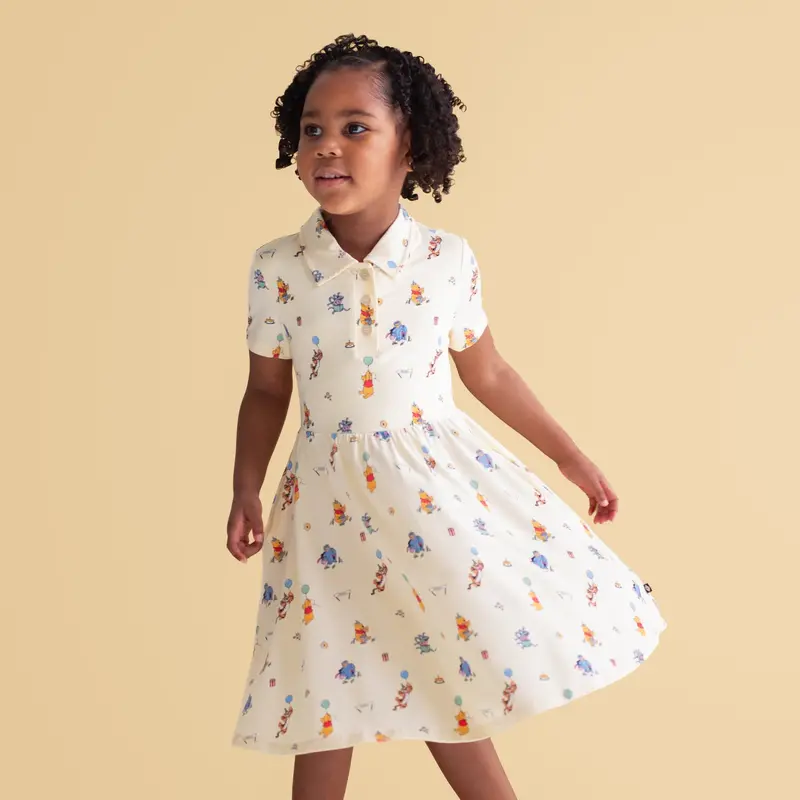 Polo Dress In Winnie The Pooh Celebration 4