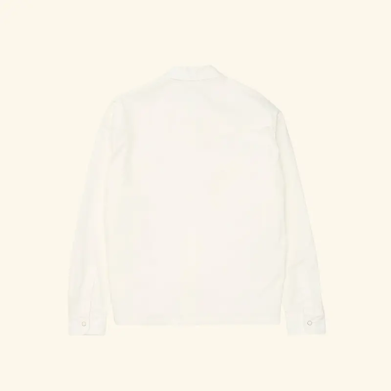Poplin Western Shirt (White) 3