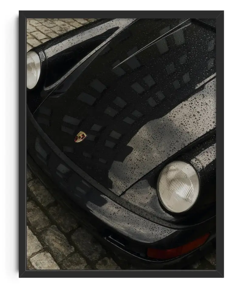 Porsche On Cobbles 1 1