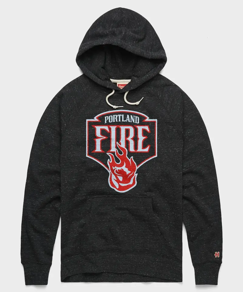 Portland Fire Logo Hoodie 1