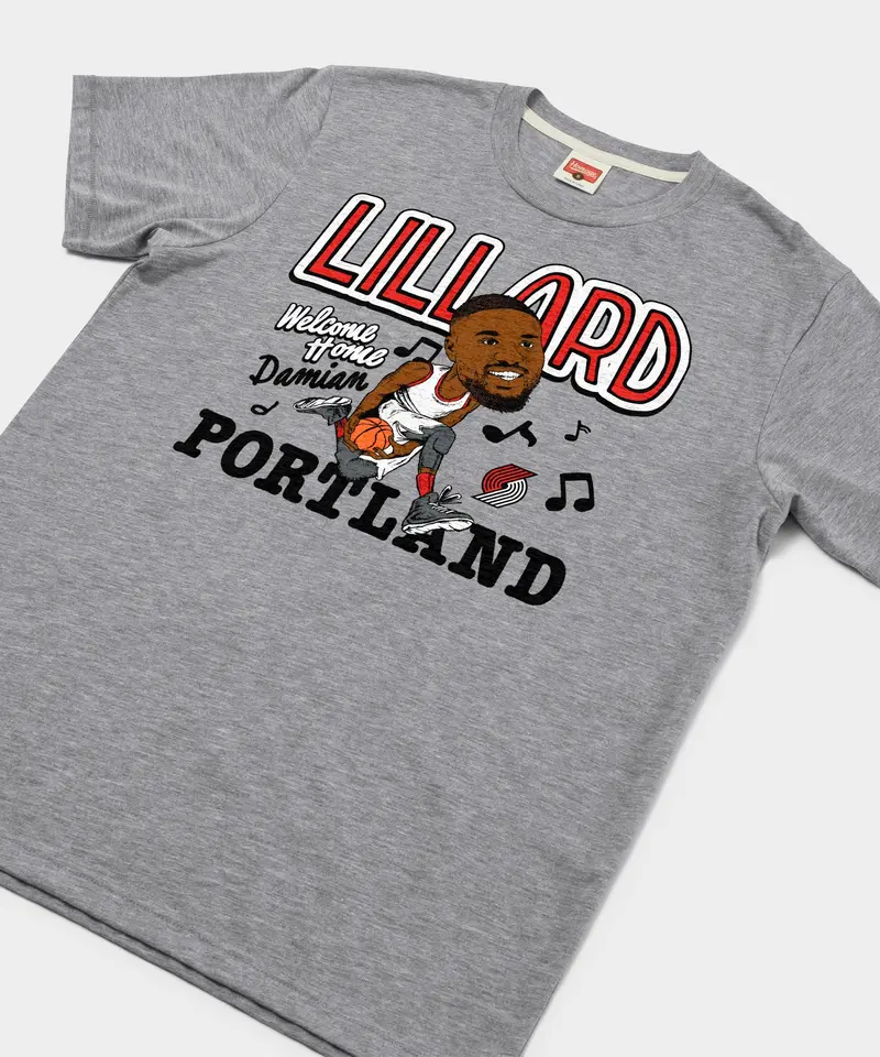 Portland Trail Blazers Damian Lillard Welcome Home 2