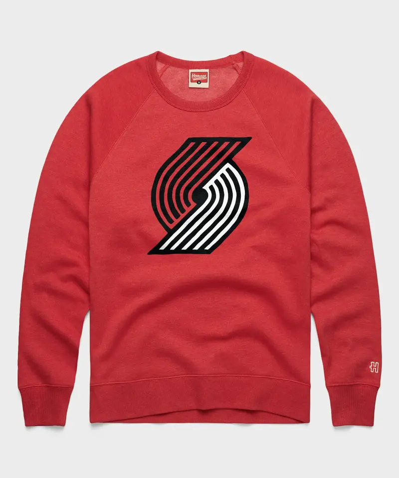 Portland Trail Blazers Logo Crewneck 1