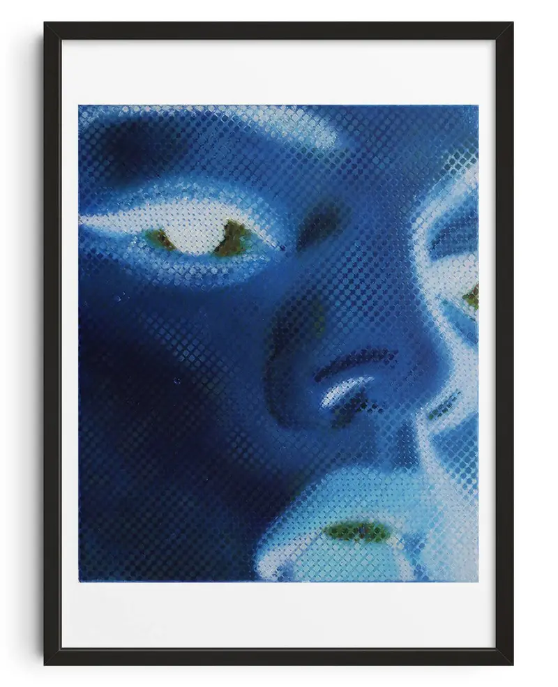 Portrait Study In Negative 1