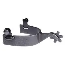 Professional Choice Cowhand 6 Point Gunmetal Men's Spurs 1