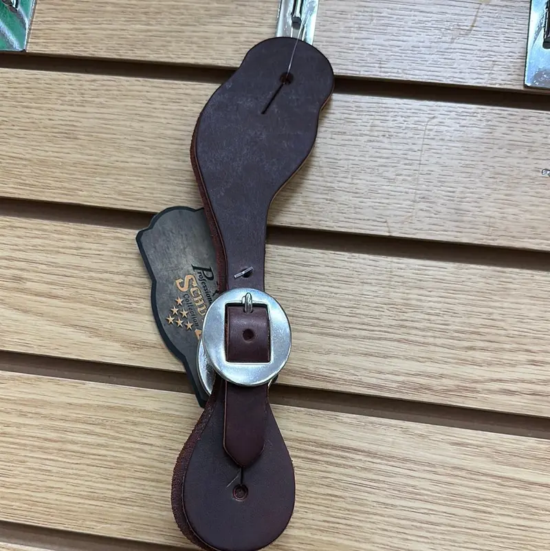 Professional Choice Lady & Youth Burgundy Spur Strap 1
