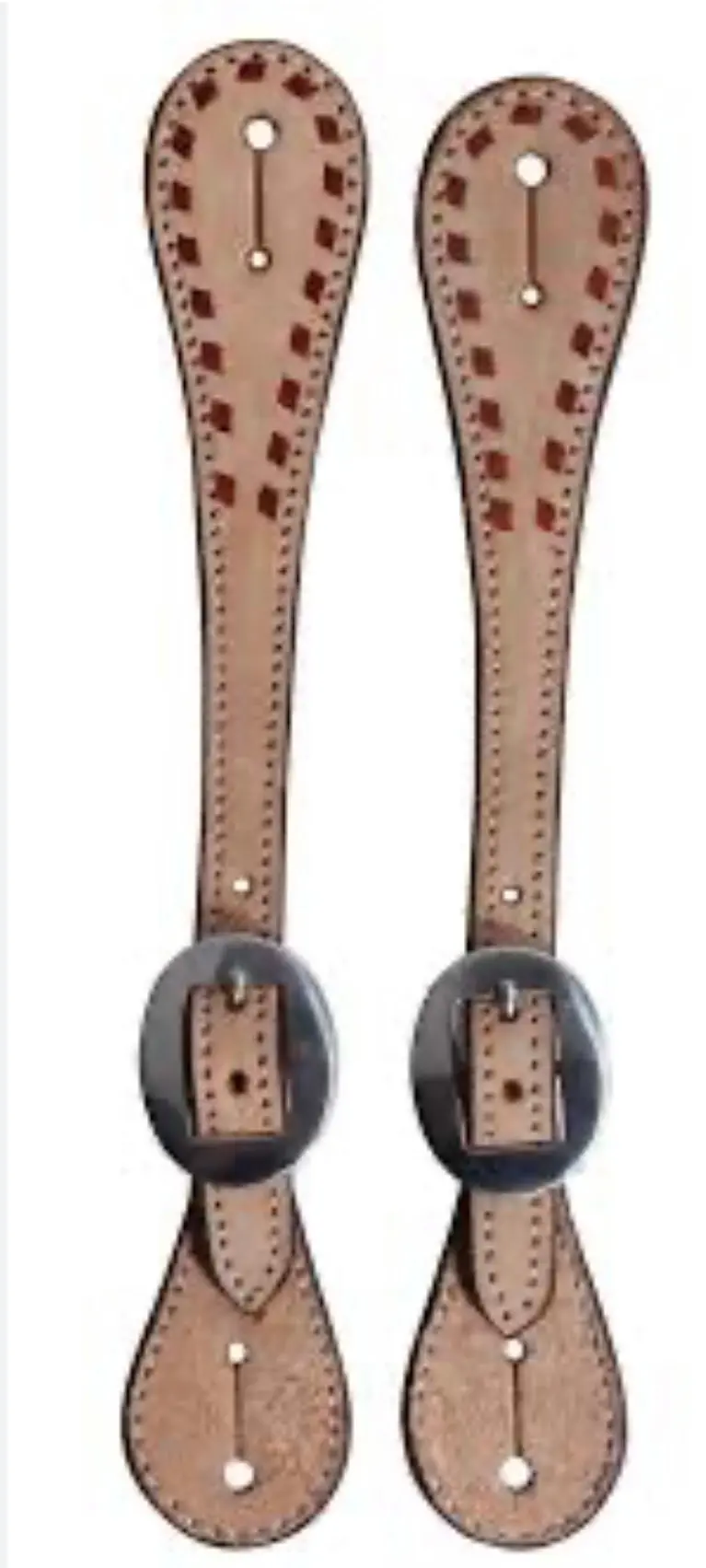 Professional Choice Roughout Mulehshoe Spur Strap 1