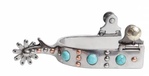 Professional Choice Turquoise Dot Spur 1