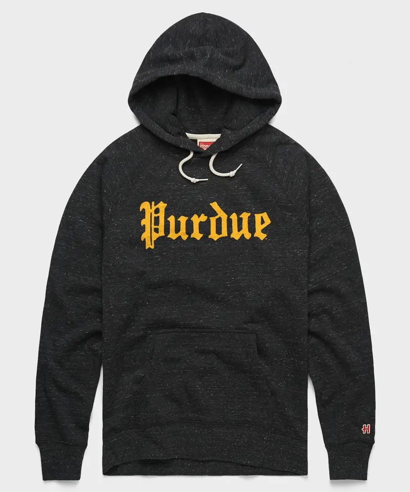 Purdue Olde English Hoodie 1