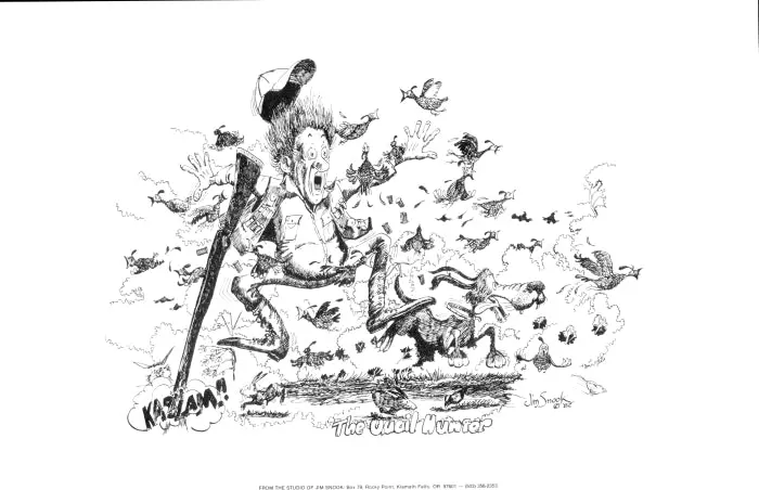 Quail Hunter Print 1