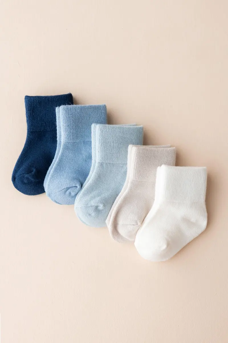Quarter Socks Combo 5-Pack In Cool 1
