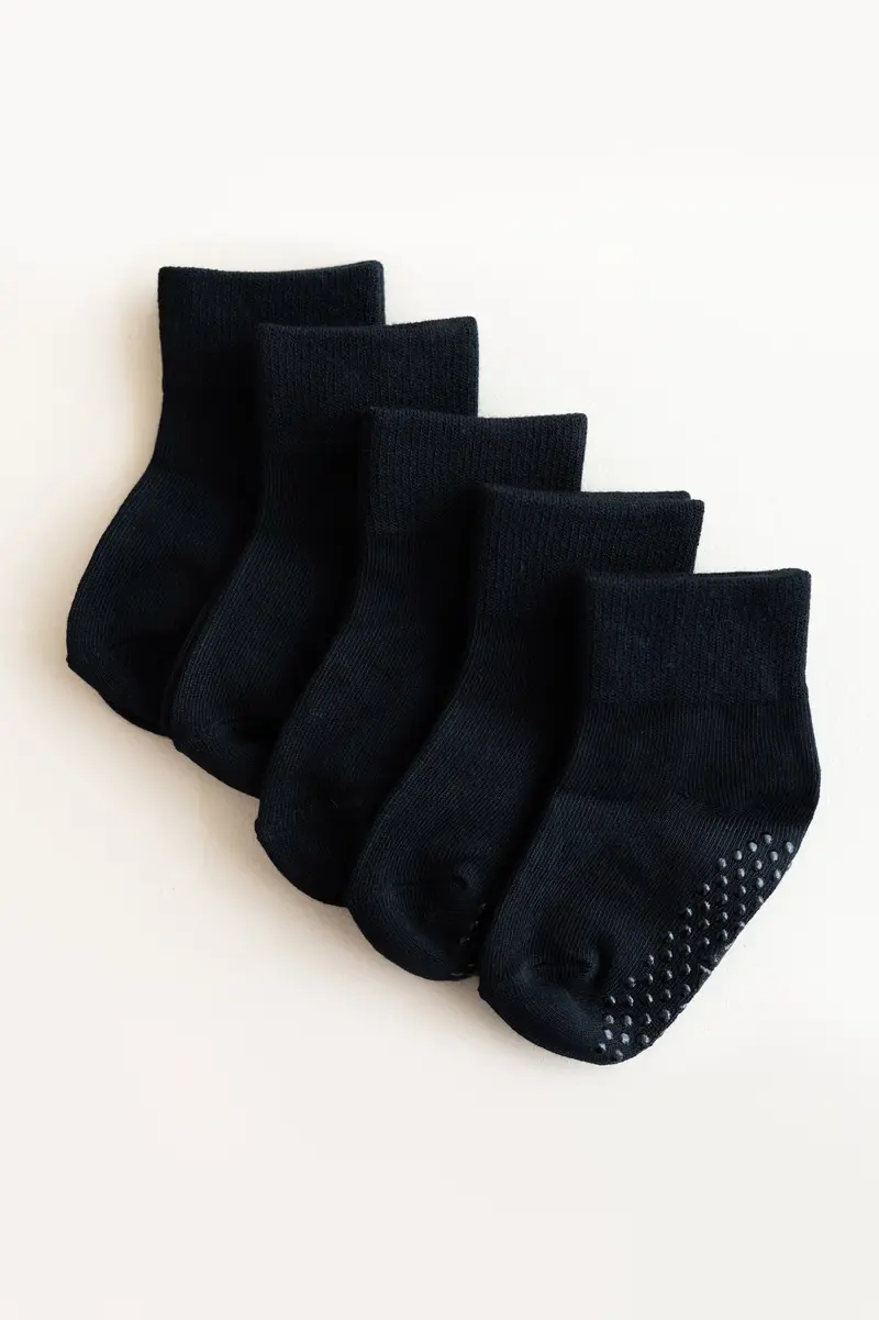 Quarter Socks Combo 5-Pack In Midnight 2
