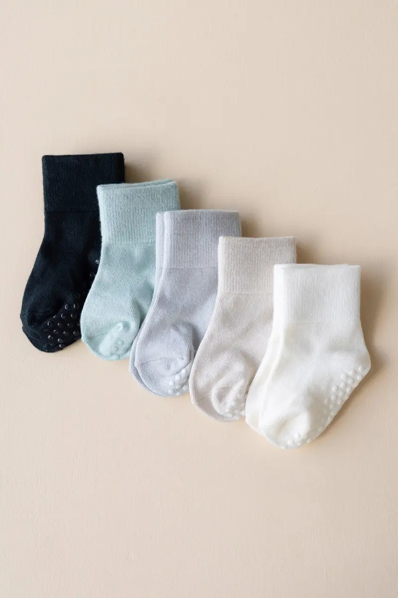 Quarter Socks Combo 5-Pack In Neutral 4
