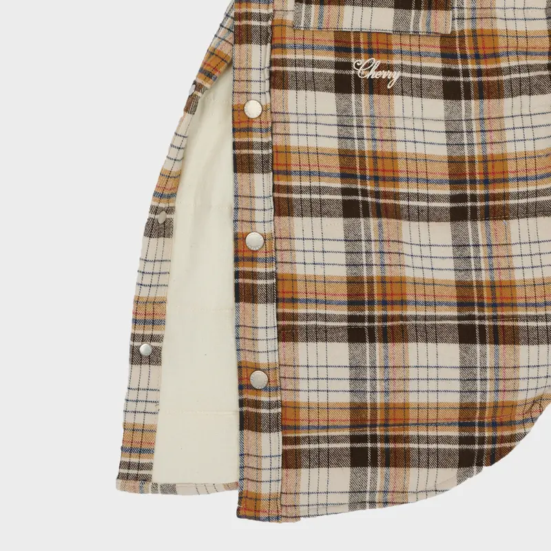 Quilted Flannel Shirt Jacket (Mojave) 4