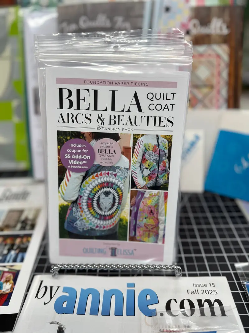 Quilting Elissa - Bella Quilt Coat Arcs & Beauties (Foundation Paper Piecing) 1