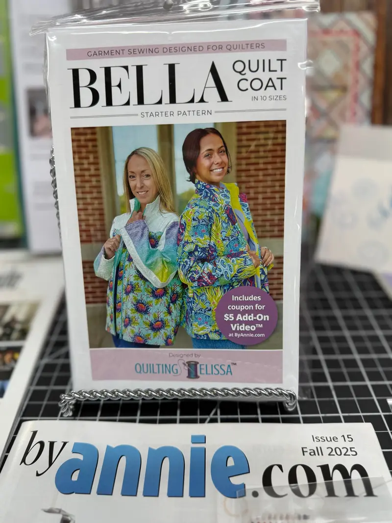Quilting Elissa - Bella Quilt Coat In 10 Sizes (Starter Pattern) 1