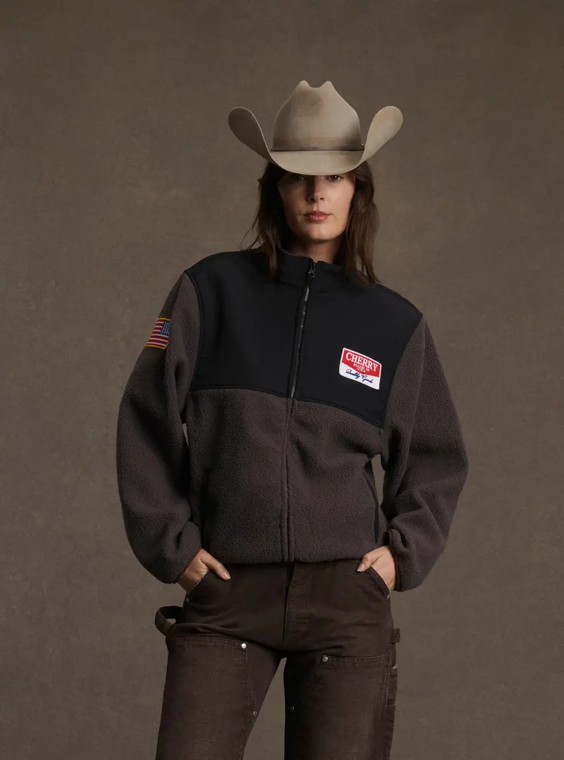 Racing Zip Sherpa (Charcoal) 2