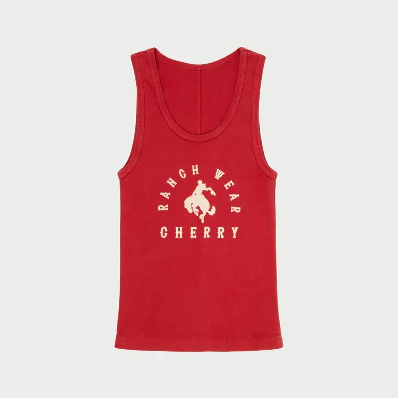 Ranch Wear Tank Top (Vintage Red) 1