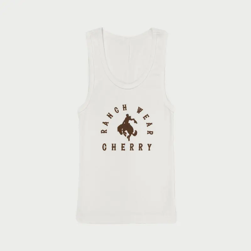 Ranch Wear Tank Top (Vintage White) 1