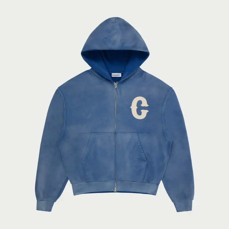 Ranch Wear Zip-Up Hoodie (Royal) 1