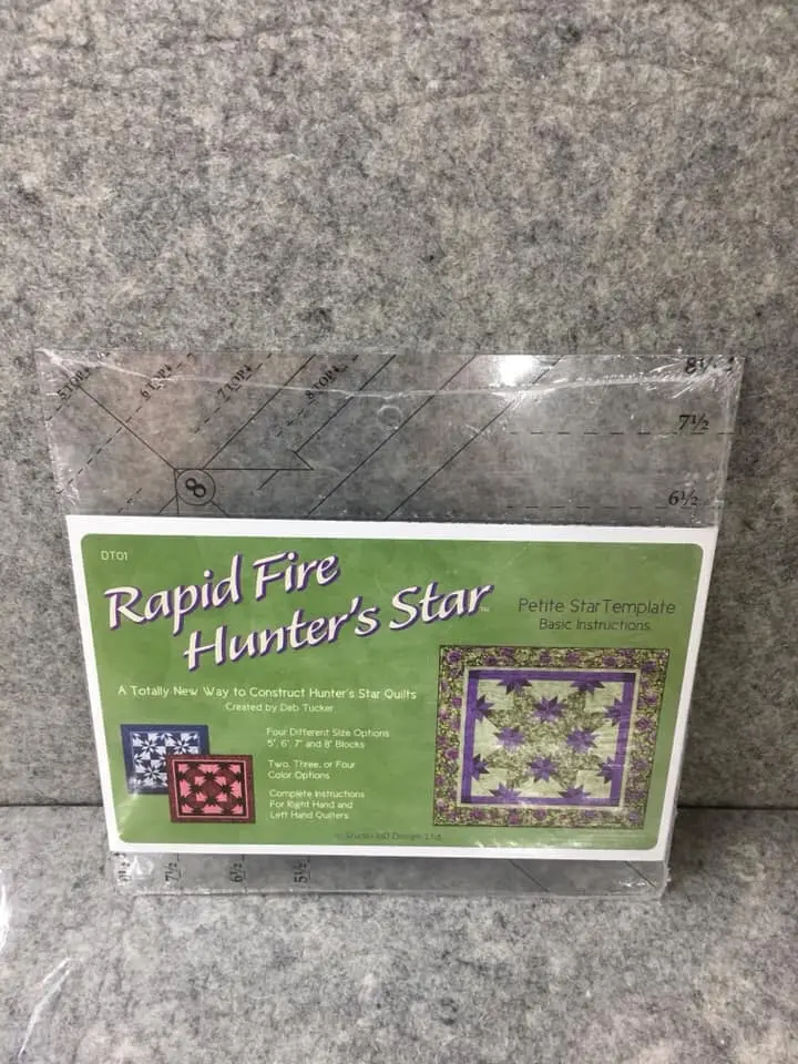 Rapid Fire Hunter Star Dt 01 Size 5", 6",  7",  &  8". 1