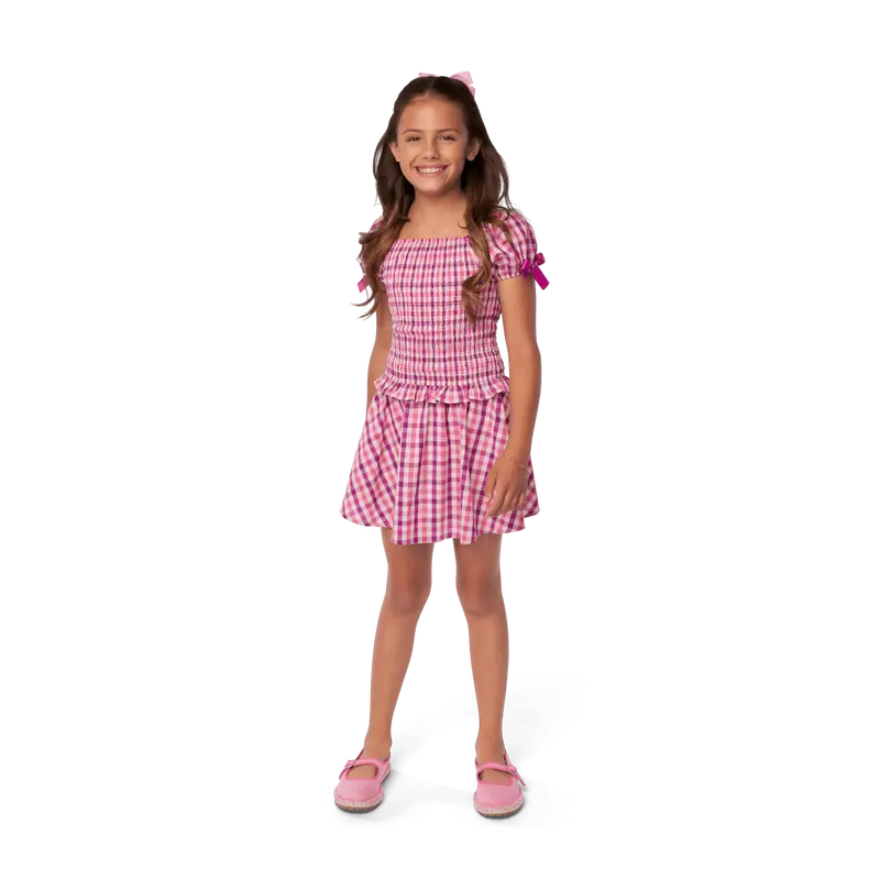 Raquel's™ Gingham Ruffle Outfit For Girls (Girl Of The Year™ 2026) 1