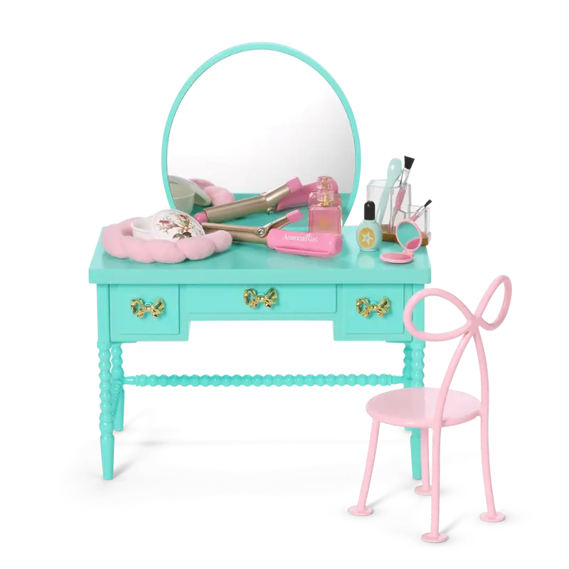 Raquel’S™ Vintage Vanity For 18-Inch Dolls (Girl Of The Year™ 2026) 1