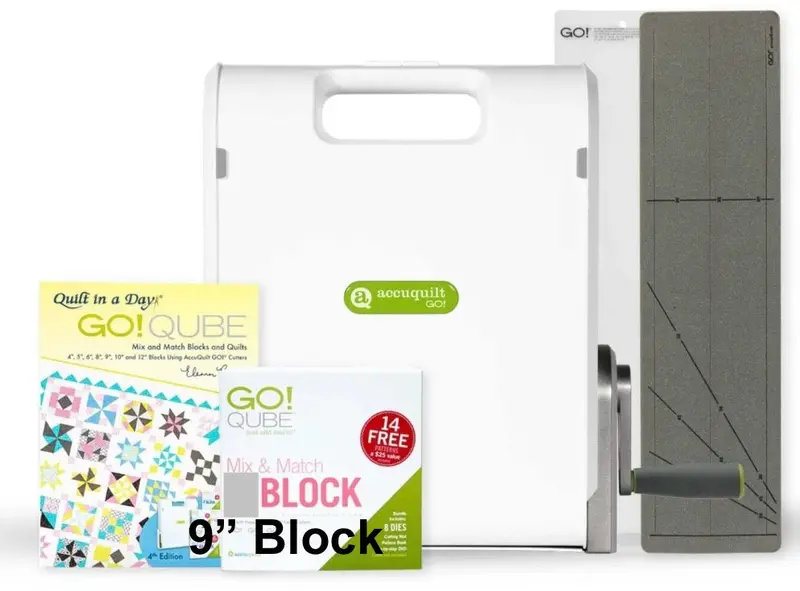 Ready. Set. Go! Ultimate Fabric Cutting System  Note 9" Cube Included. 1