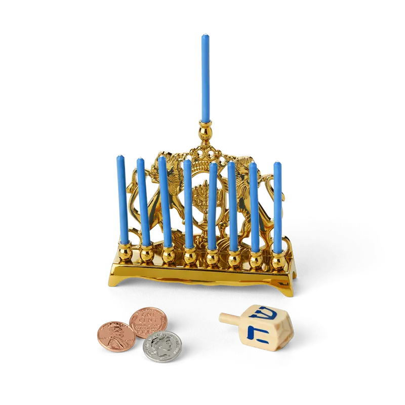 Rebecca’S™ Menorah & Dreidel Set For 18-Inch Dolls (Historical Characters) 1