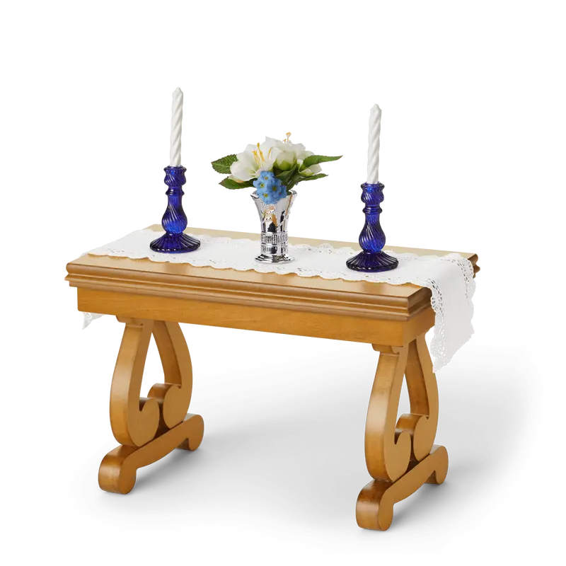 Rebecca’S™ Parlor Table For 18-Inch Dolls (Historical Characters) 1