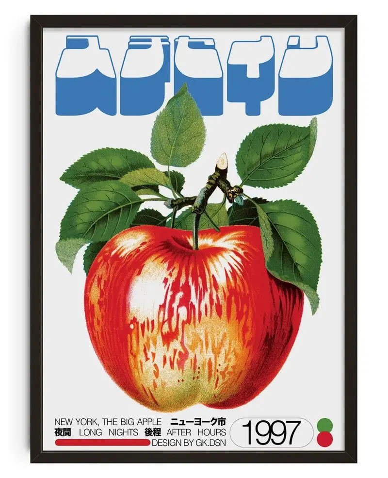 Red Apple - Unframed 1