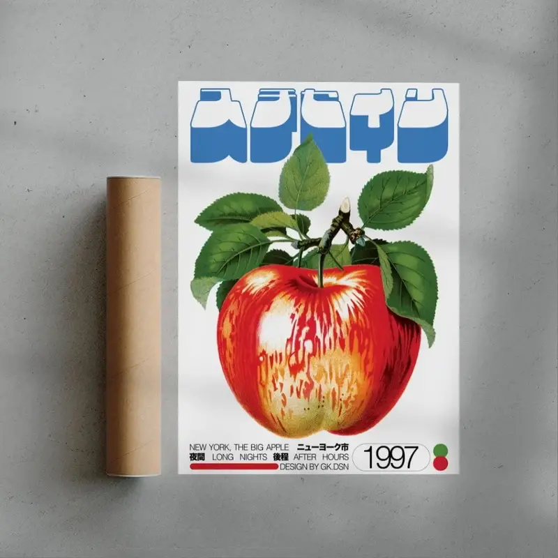 Red Apple - Unframed 2