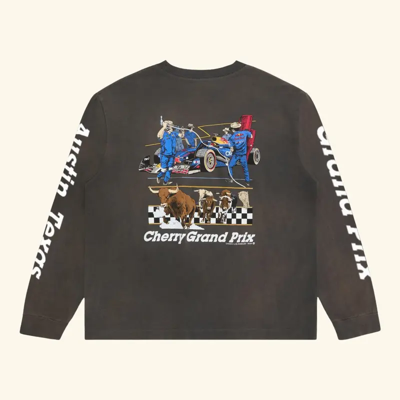 Red Bull Racing Long Sleeve Pocket T-Shirt 1
