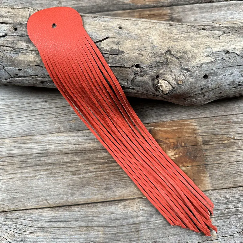 Red Leather Fringe 1
