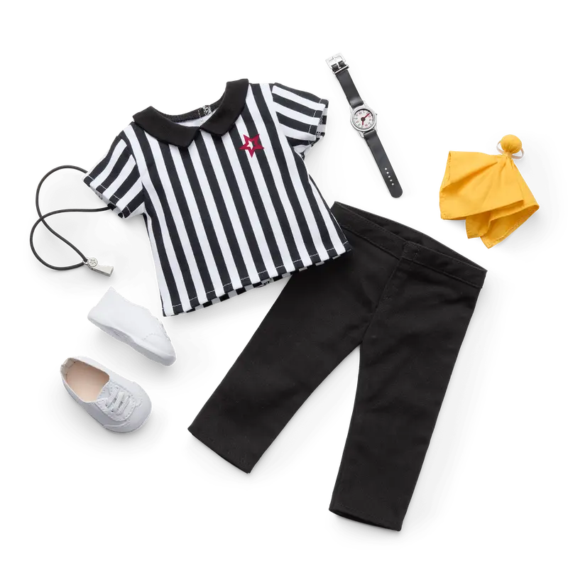 Referee Outfit For 18-Inch Dolls 1
