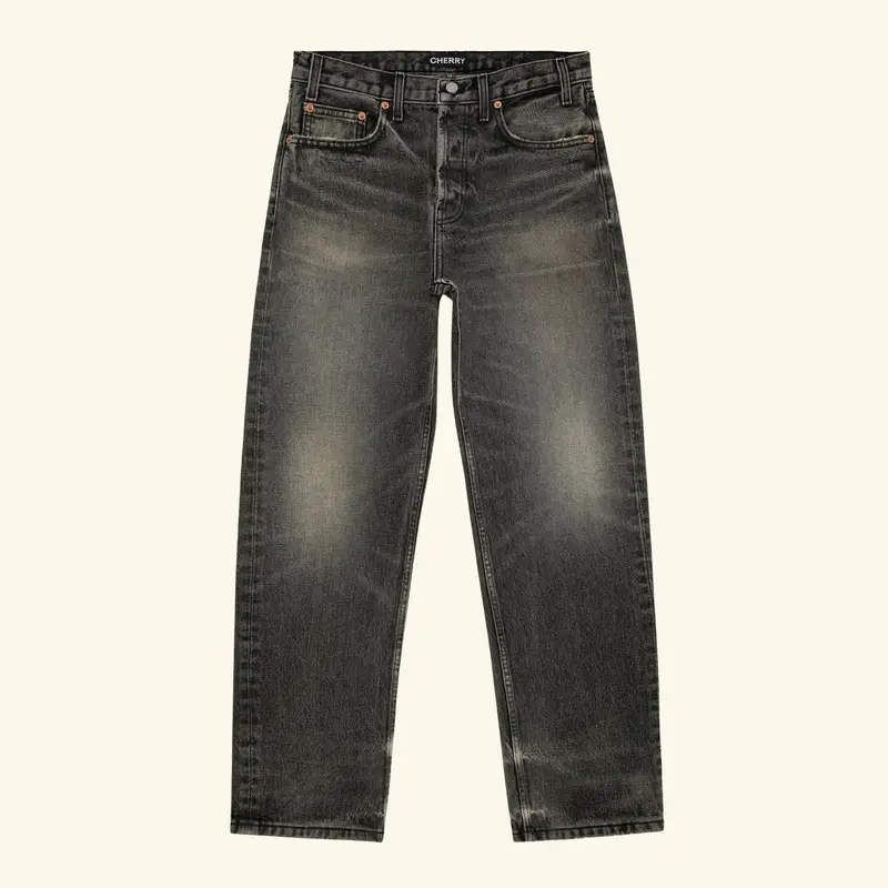 Relaxed 5 Pocket Denim (Grey) 1