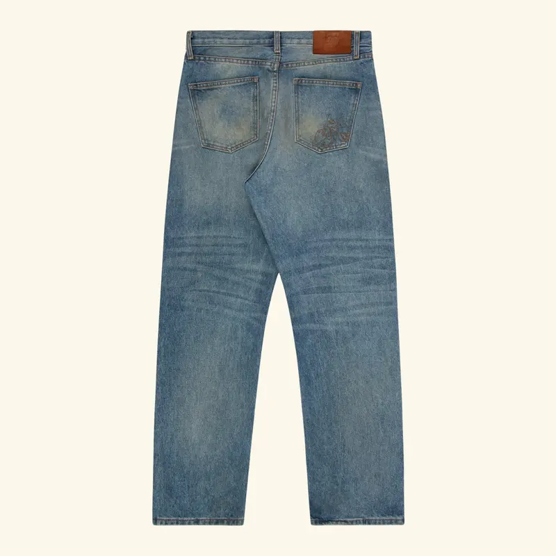 Relaxed 5 Pocket Denim (Indigo) 2