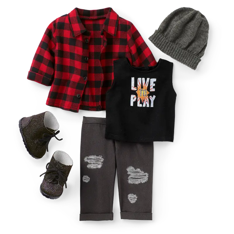 Relaxed To The Max Outfit For 18-Inch Dolls 1