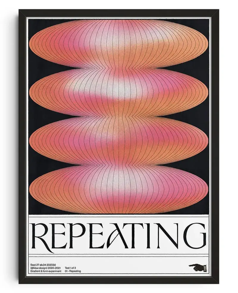 Repeating - Unframed 1