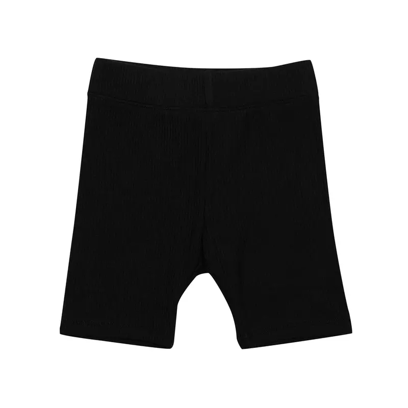 Ribbed Toddler Biker Shorts In Midnight 2