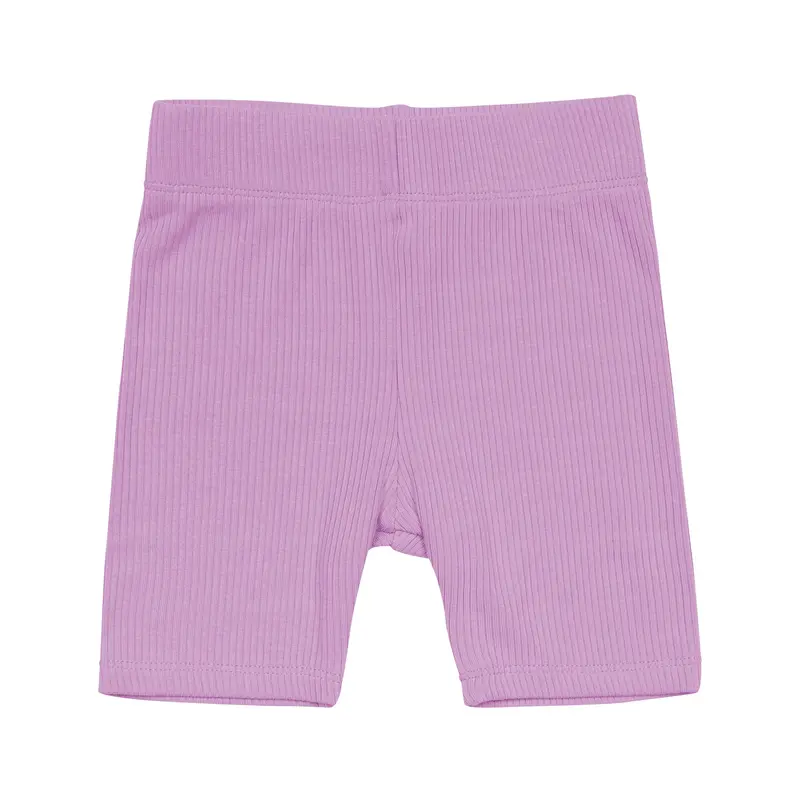Ribbed Toddler Biker Shorts In Poi 2