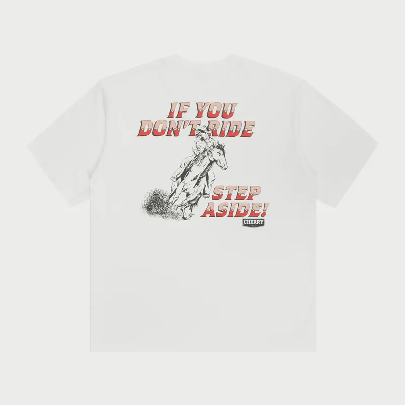 Ride Pocket Tee (White) 1