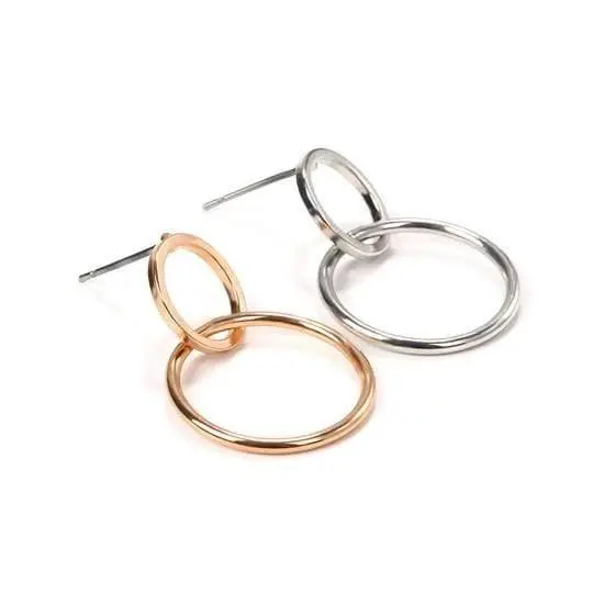 Ring / Hoop Earrings Gold / Silver 1