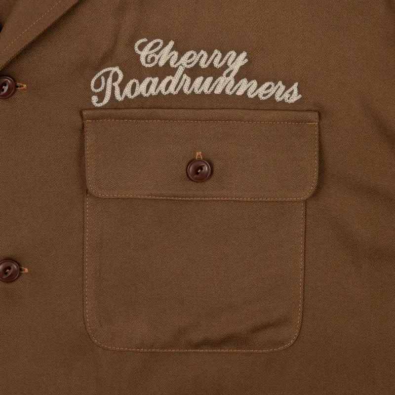 Roadrunner Bowling Shirt (Nutmeg) 3