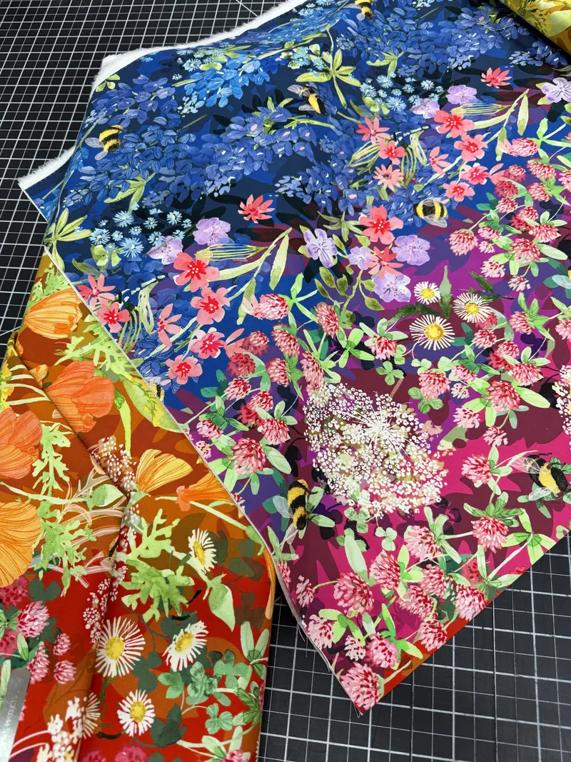 Robin Pickens - Wild Blossoms By Moda  48730-11 1