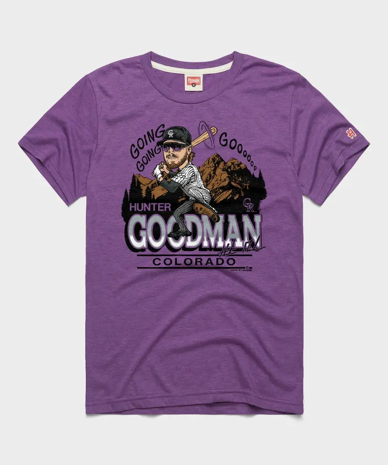 Rockies Hunter Goodman Signature 1