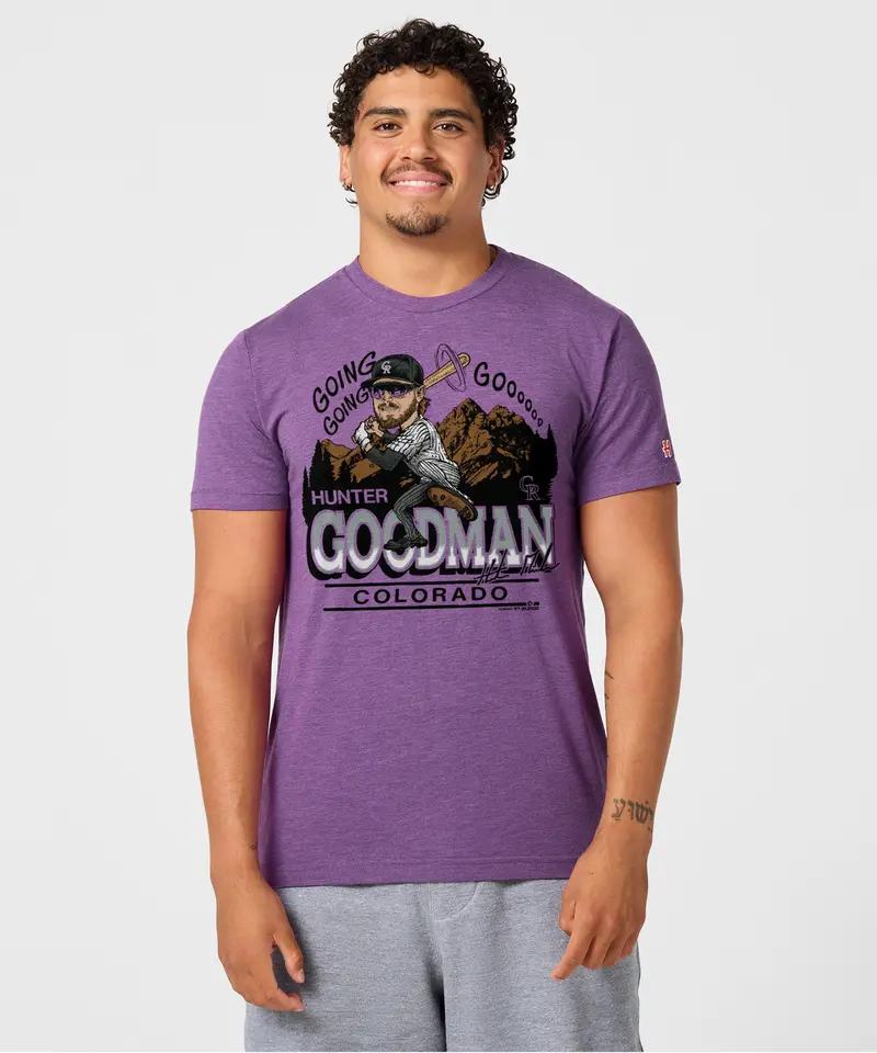Rockies Hunter Goodman Signature 3