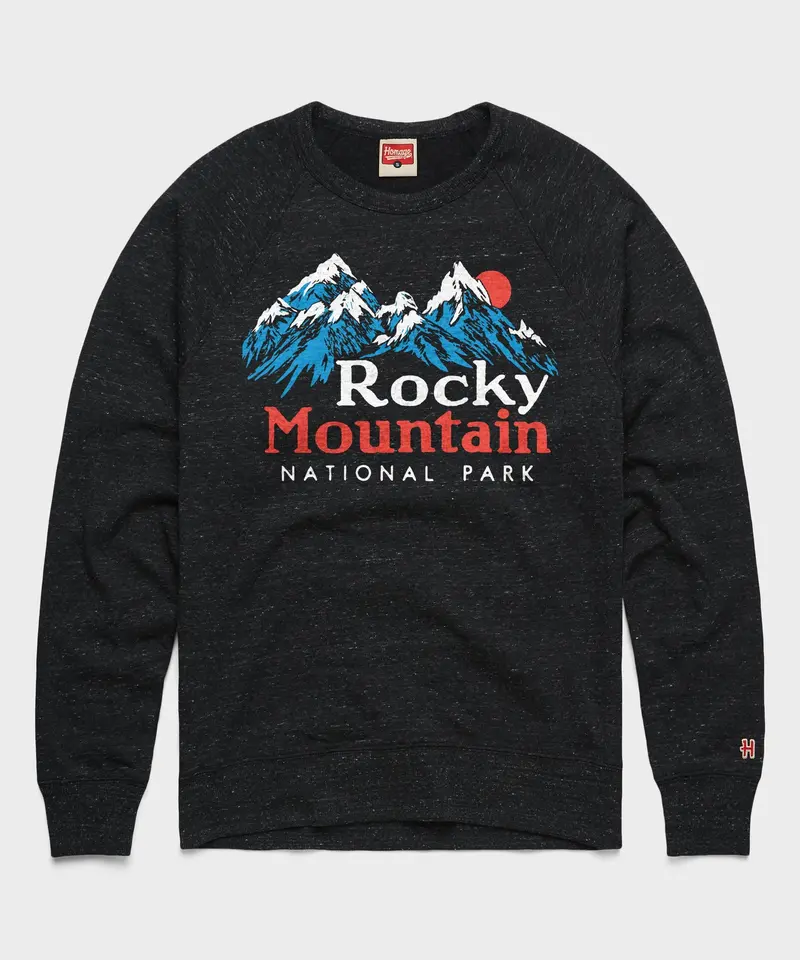 Rocky Mountain National Park Crewneck 1